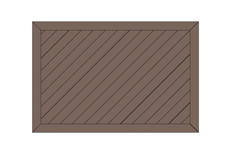 Decking pattern options Thermory