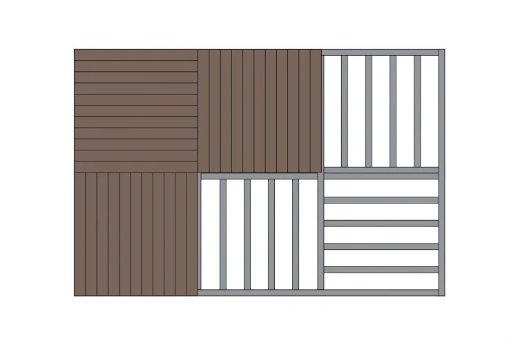 Decking pattern