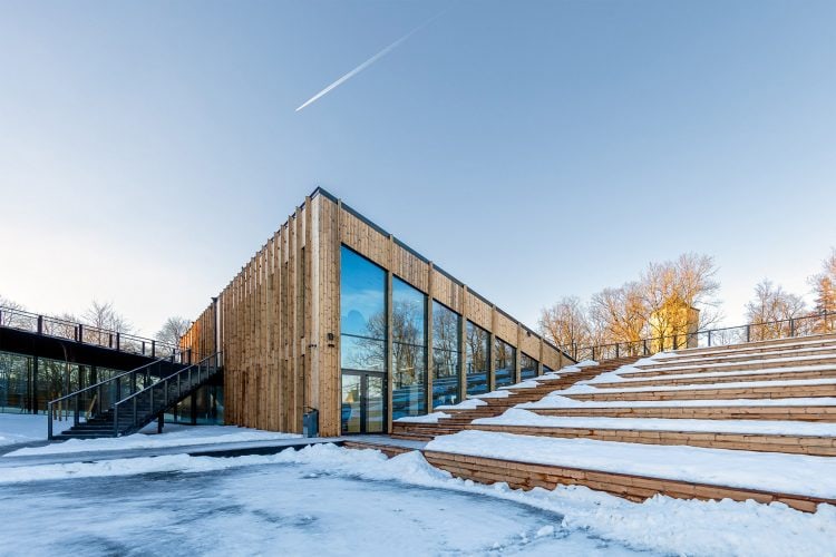Thermory thermo-pine cladding