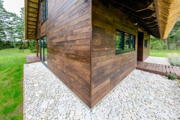 Thermory Benchmark thermo-ash cladding C20, Private house- n Saaremaa, Estonia
