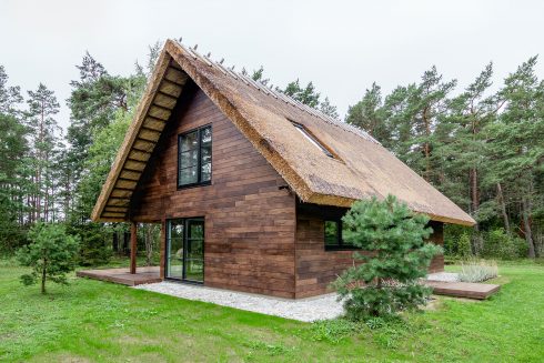 Thermory Benchmark thermo-ash cladding C20, Private house- n Saaremaa, Estonia