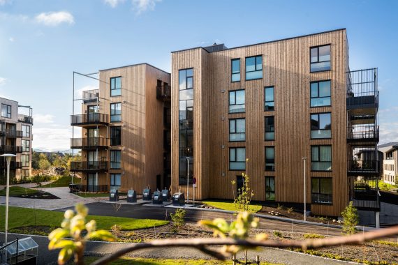 Thermory Benchmark thermo-pine mix and match cladding
