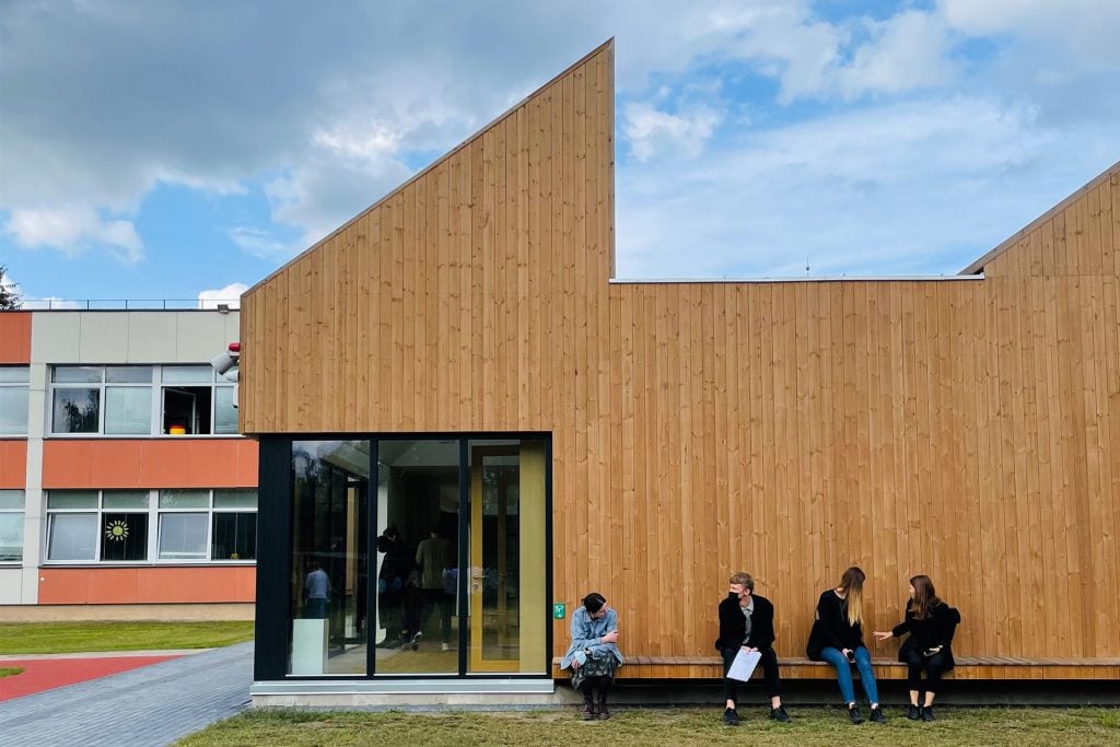 Thermory thermo-pine cladding