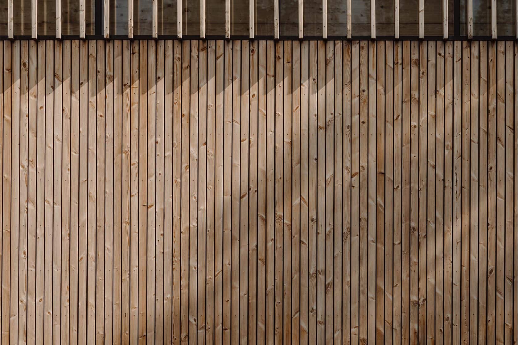 Thermory Pine cladding