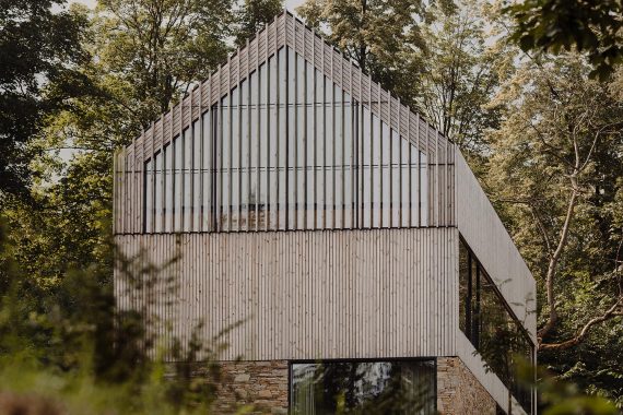 Thermory Pine cladding
