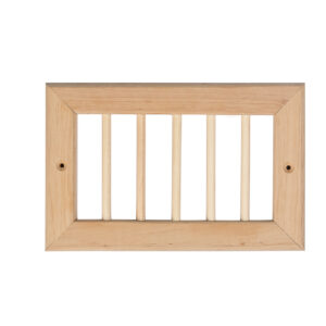 Sauna ventilation grid, Alder