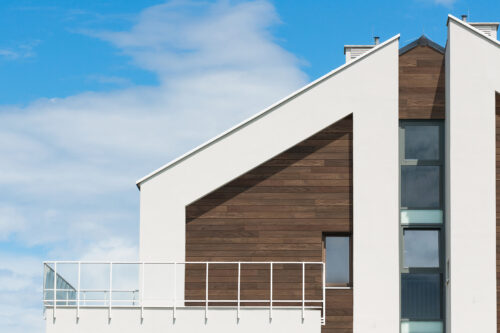 Thermory Red oak cladding