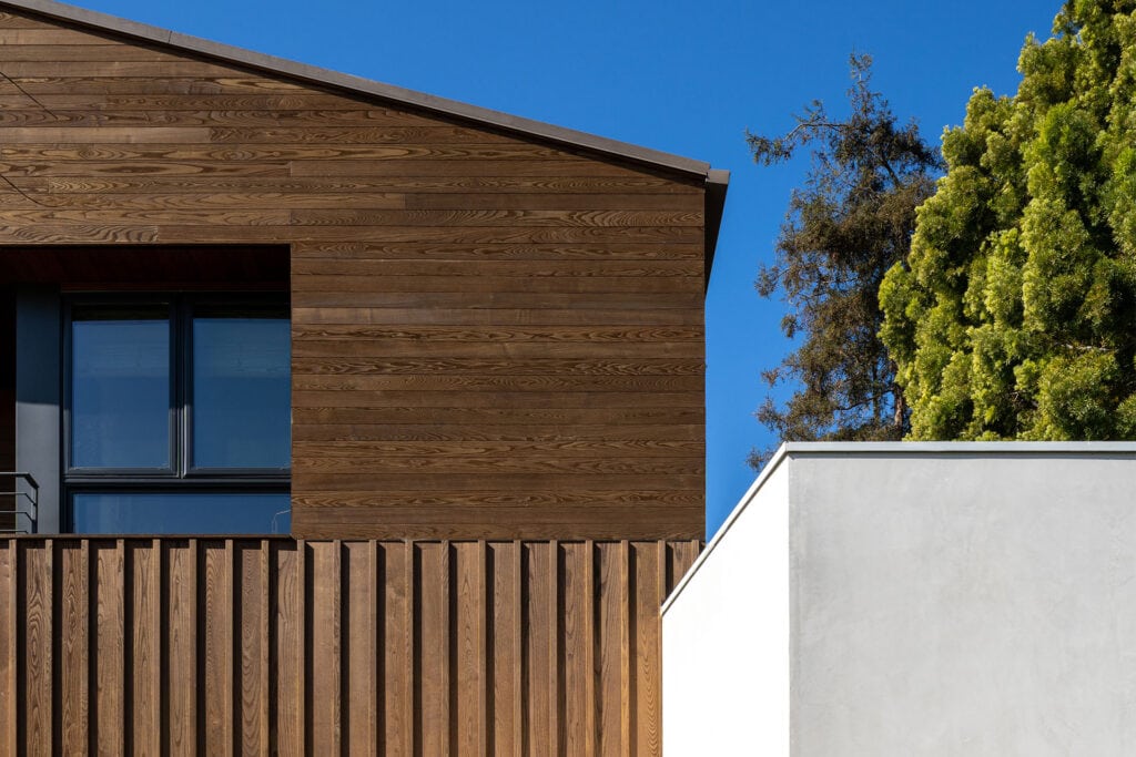 Modern farmhouse with Thermo-ash cladding