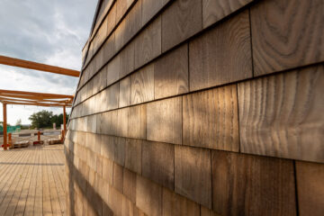 Thermory Shingles Thermo-Esche Fassaden, Düün Pärnu, Fotograf Elvo Jakobson