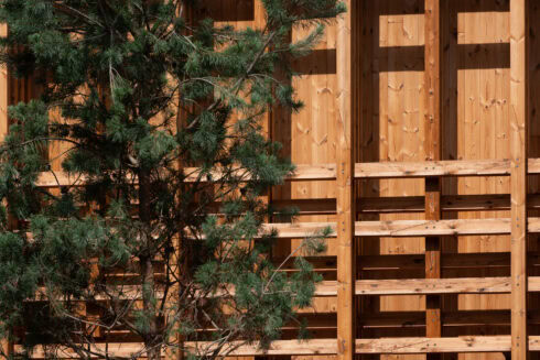 durable wood building