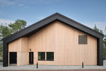 Bomarsund Visitor Centre, Thermory Ignite cladding, Architect Daniel Andersson, Photographer Christoffer Relander