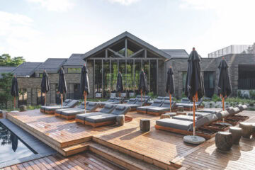 Thermory Benchmark thermo-pine decking, architect DO ARCHITECTS