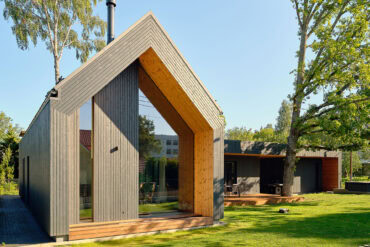 Private hause in Estonia, Otepää, Thermory thermo-pine cladding and decking