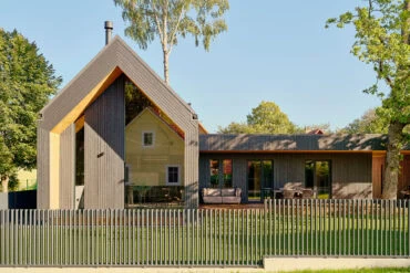 Private hause in Estonia, Otepää, Thermory thermo-pine cladding and decking