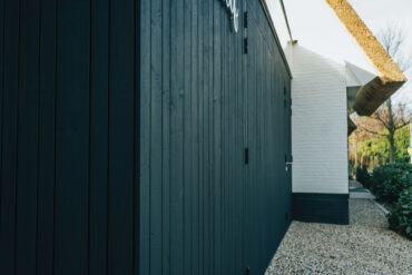 Family Home, Netherlands, Thermory Vivid Opaque thermo-spruce cladding