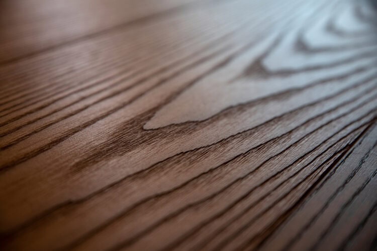 Thermory Ash brushed flooring