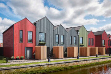 Thermory Vivid painted cladding