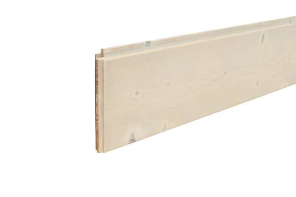 Thermory Vivid Silvered Sand Gray thermo-spruce C24, brushed