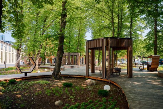 Krulli Park urban landscape architecture
